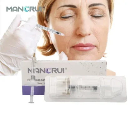 Deep 2ml Cross Linked Facial Dermal Filler Injection Gel Reticulado acido Hialuronico For Sale