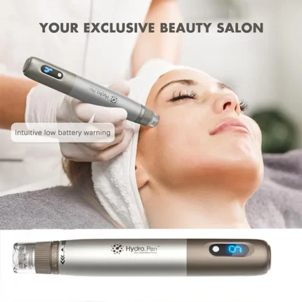 Dr.Pen H3 Hydra Pen Microneedling Pen: Professional Automatic Serum Wireless Microneedling with 12 Cartridges 0.25mm (6 * 12 Pins) - Skin Pen for Face & Body & Hair Growth